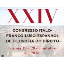 XXIV Congreso ítalo-franco-lusitano-español de filosofía del derecho: pueden ver ya todas las ponencias en youtube.