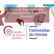 BASES PARA UNA LEGISLACIÓN RACIONAL: 4a edición. Inscripciones hasta 20/08