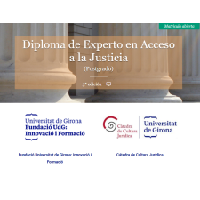 Diploma de experto em Acesso à Justicia (2a edição). Inscripcões até o 15/12