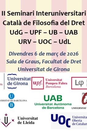 II Seminario Interuniversitario Catalan de Filosofía del Derecho